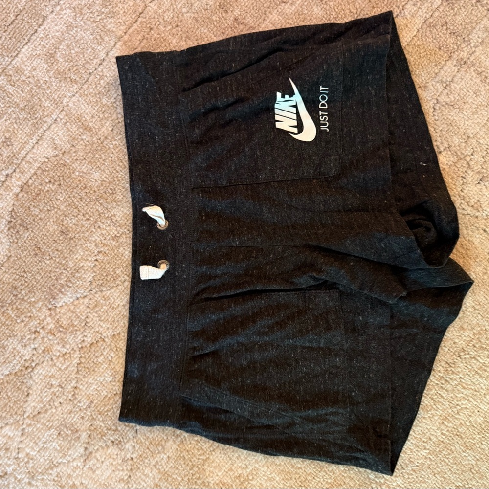 Nike Charcoal Gray Sports Shorts